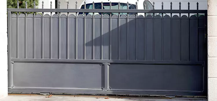 Metal Driveway Gate Installation Shelby